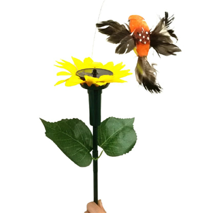 Colorful Solar Flower Garden Decoration Stake