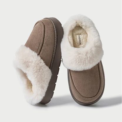 Warm Cozy Fuzzy Slippers for Women Indoor