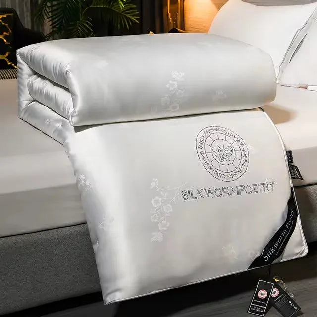 Soft Mulberry Silk Winter Comforter