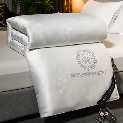 Soft Mulberry Silk Winter Comforter