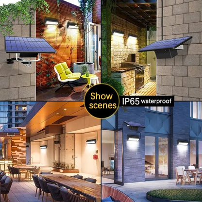 Solar Powered Lamp Outdoor Indoor IP65 Waterproof
