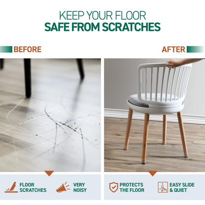 Fesara | Soft Furniture Floor Saver Chair Leg Caps