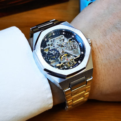 Luxury Skeleton Automatic Men's Watch