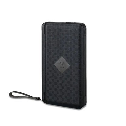 Portable Solar Power Bank 15W Wireless Charger