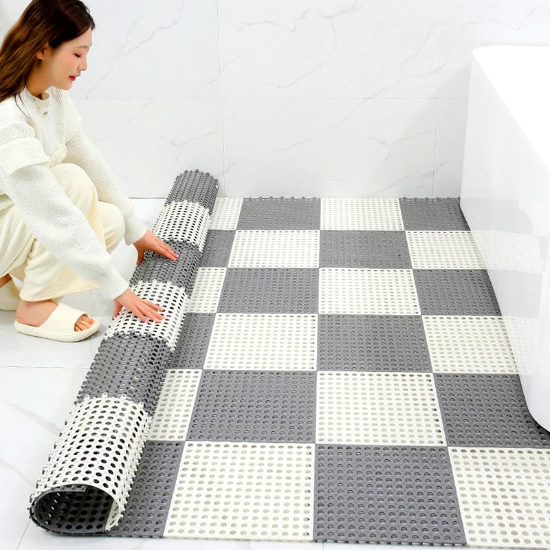 Non-Slip Shower Mat | Mildew-Resistant Bathroom Floor Mat