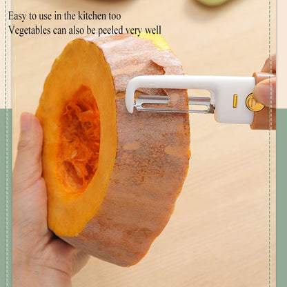 Compact 3 in 1 Travel Peeler Knife
