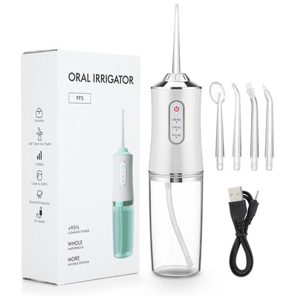 Compact Rechargeable Oral Water Flosser - Fesara