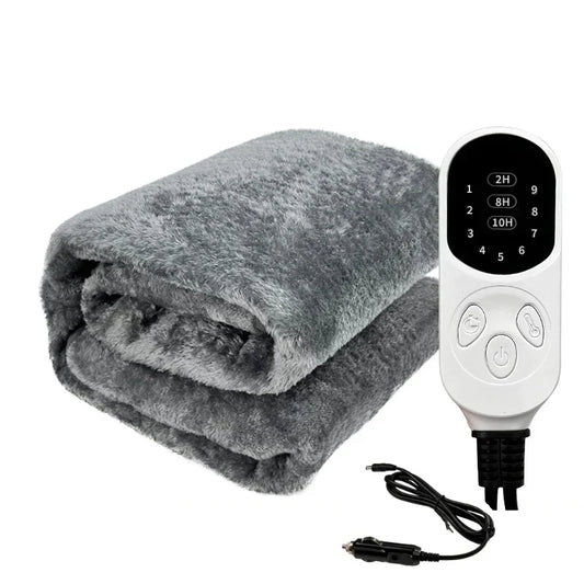 Cozy Thermal Blanket with Adjustable Heat Settings - Fesara