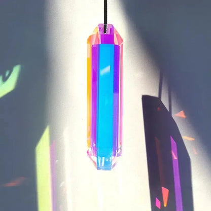 Colorful Crystal Sun Catcher Pendant Set