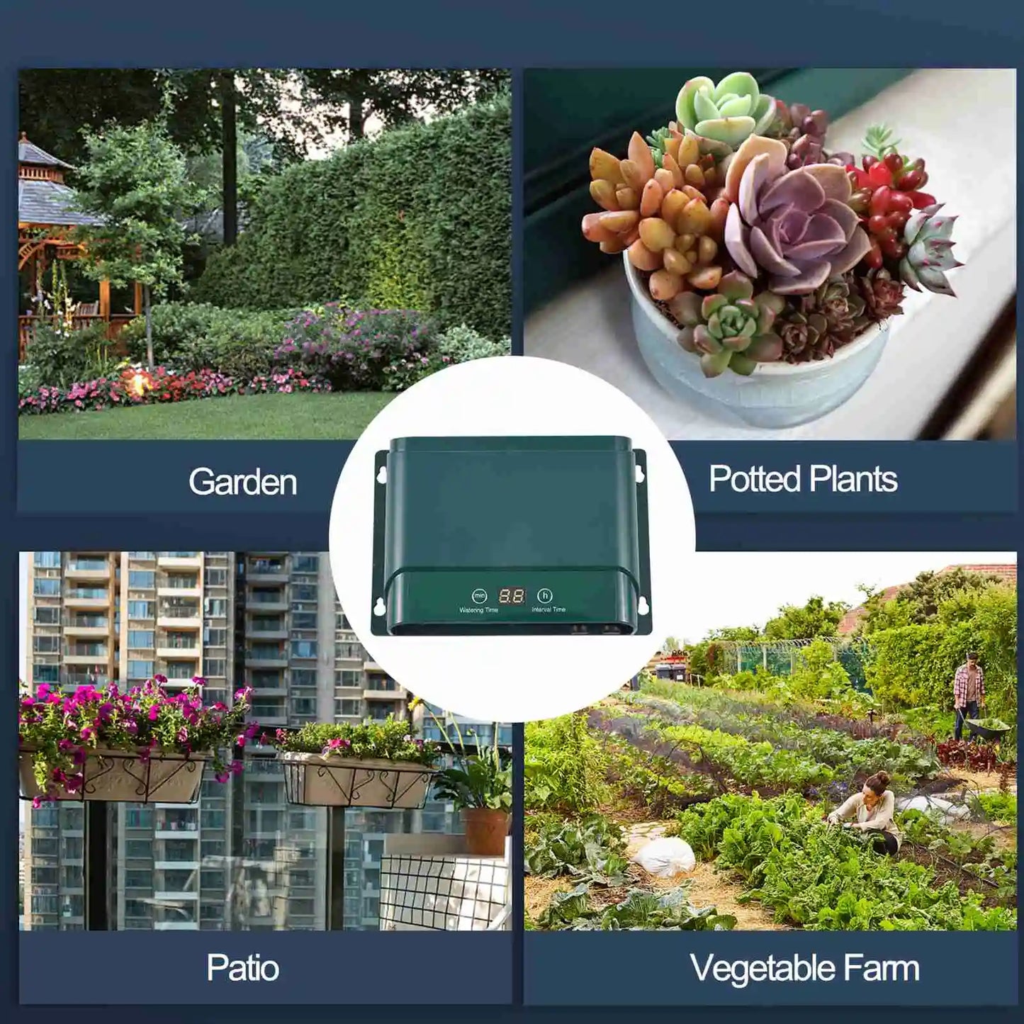 Smart Watering System Kit with Timer and 30 Settings