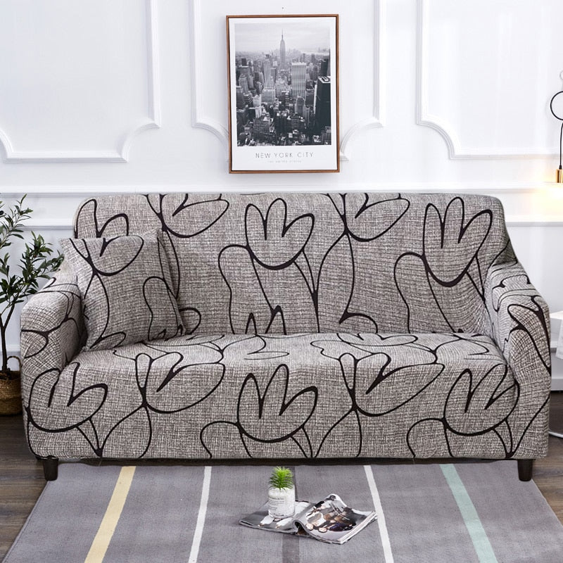 Stylish Slip Resistant Stretch Sofa Cover