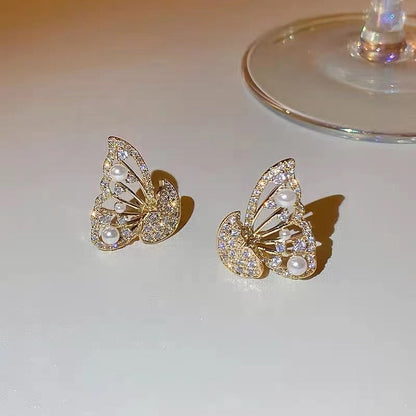 Sparkly Zircon Drop Dangle Earrings