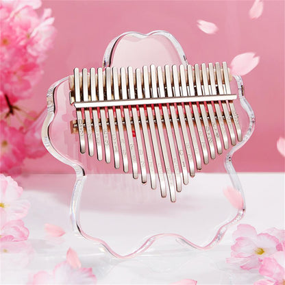 Colorful Flower Pattern Kalimba Thumb Piano