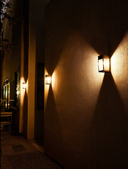 Bright Outdoor Fence Wall Light