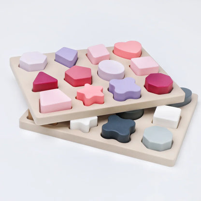 Fun Learning Silicone Shape Puzzle Toy
