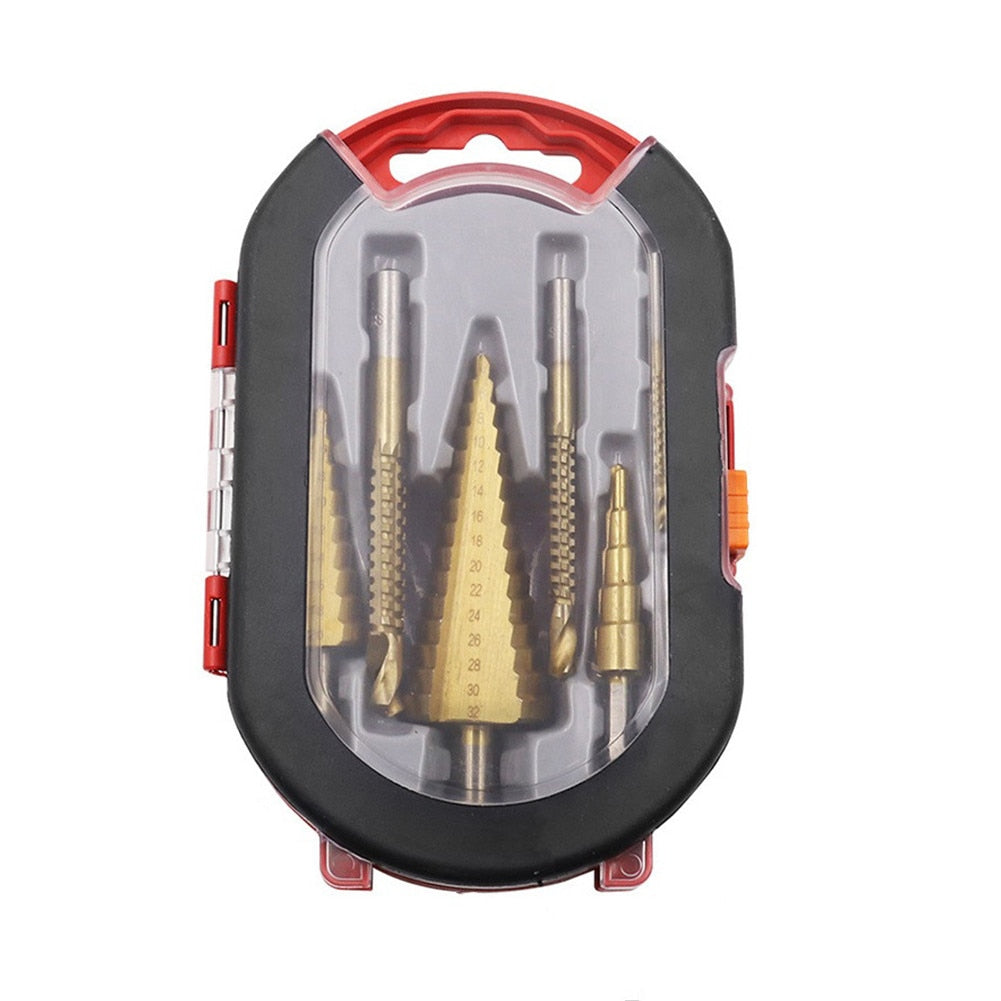 Precise 6-Piece Metal Drill Bit Set