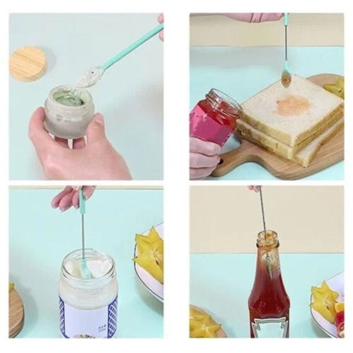 Compact Cooking Spatula - Easy Food Scraper