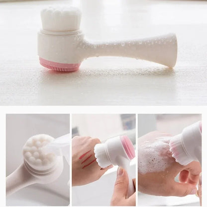 Deep Clean Facial Scrubber & Exfoliating Brush