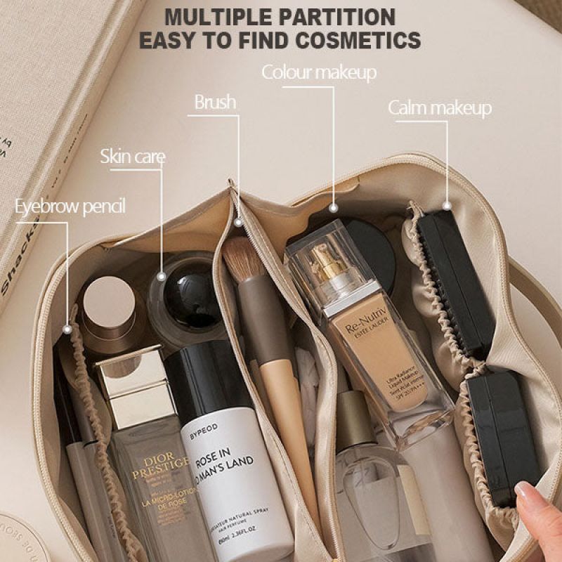 Spacious Makeup Travel Storage Bag