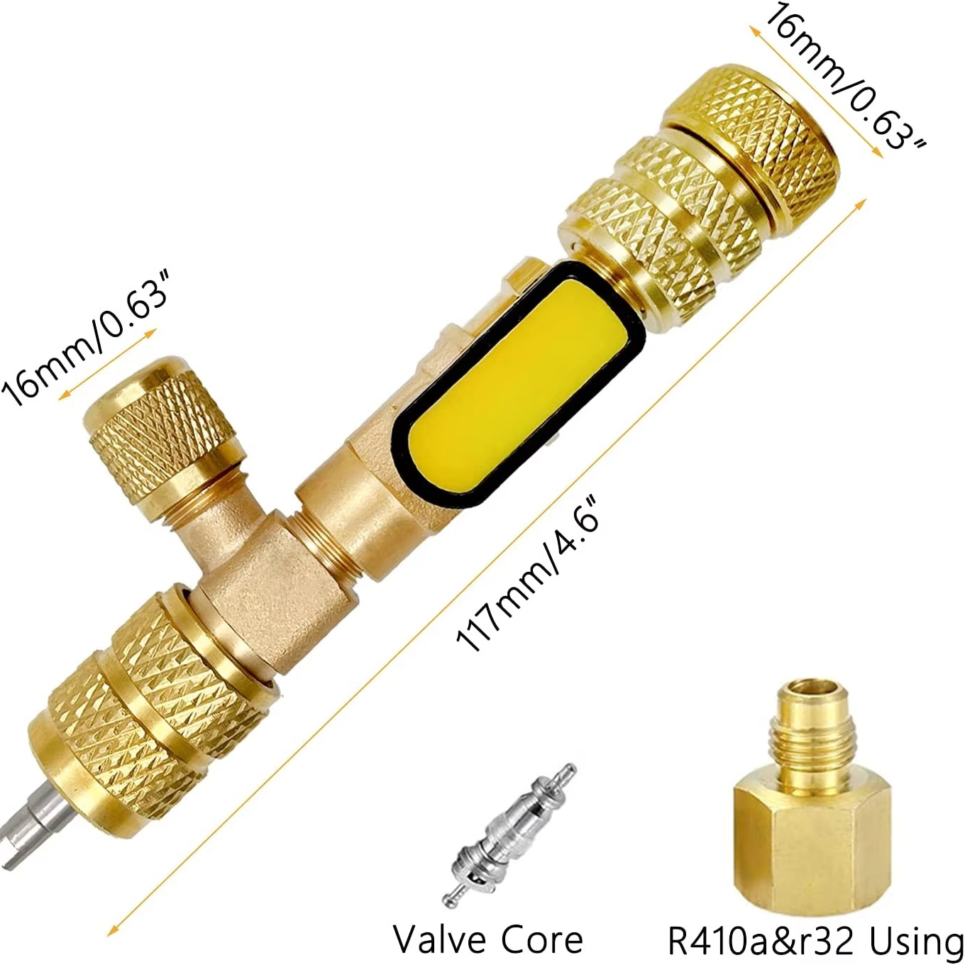Universal HVAC Valve Core Removal Tool Kit