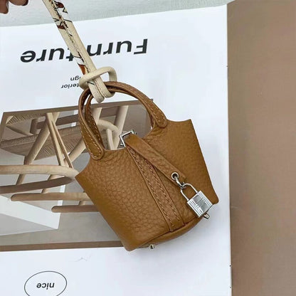Leather Fashion Phone Airpods Pouch