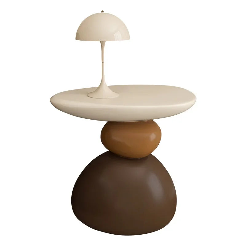 Simple Sleek End Table in Nordic Style