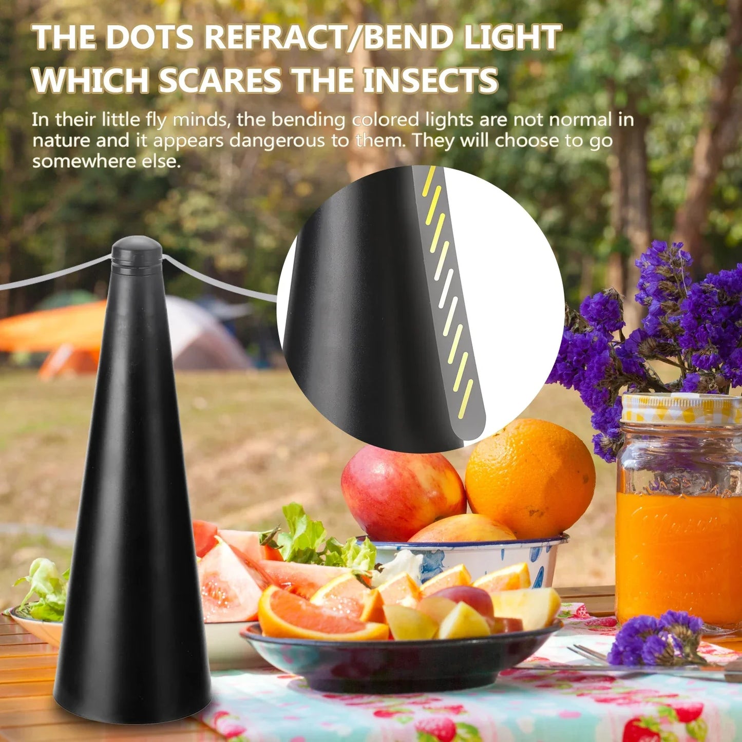 Portable Outdoor Insect Repellent Table Fan
