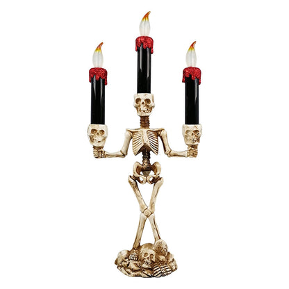 Spooky Skeleton Decorative Tea Lights