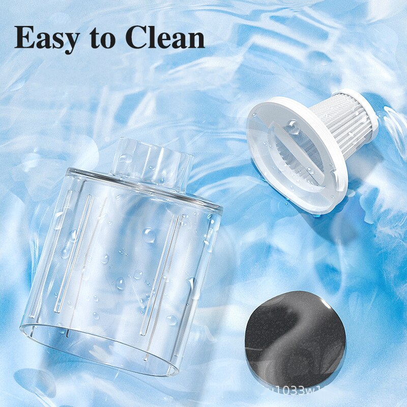 Portable Wireless Compact Car Vacuum Cleaner