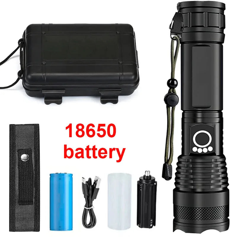 Bright Rechargeable LED Flashlight