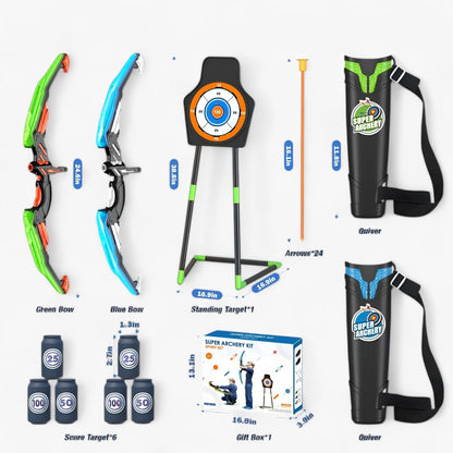 Fun Kids Archery Set – Outdoor Toy Bow Arrow Kit