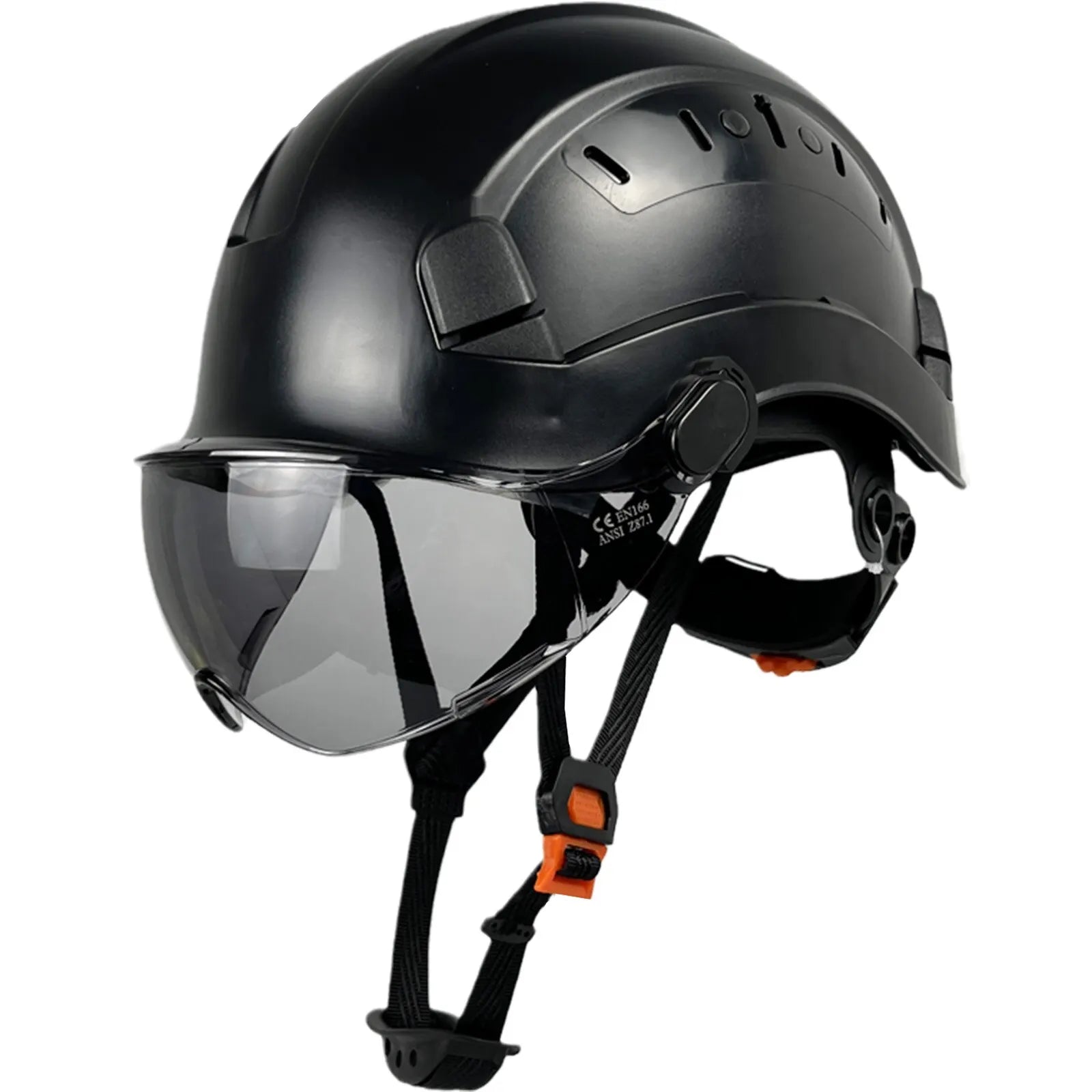 Protective Hard Hat with Goggles and Face Shield - Fesara