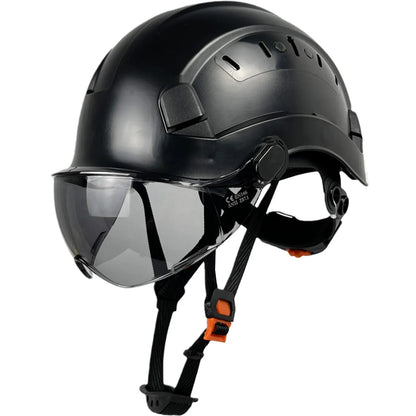 Protective Hard Hat with Goggles and Face Shield - Fesara