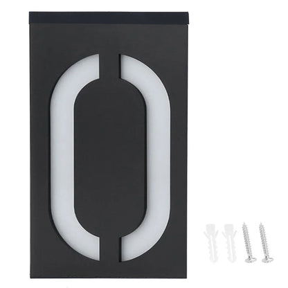 Bright Solar Powered House Number Lamp