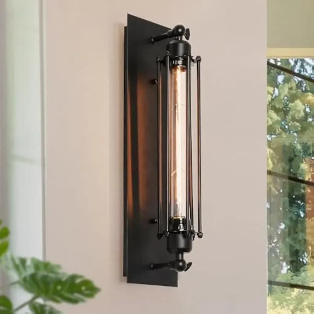 Retro Industrial Wall Lamp Vintage Edison Style - Fesara