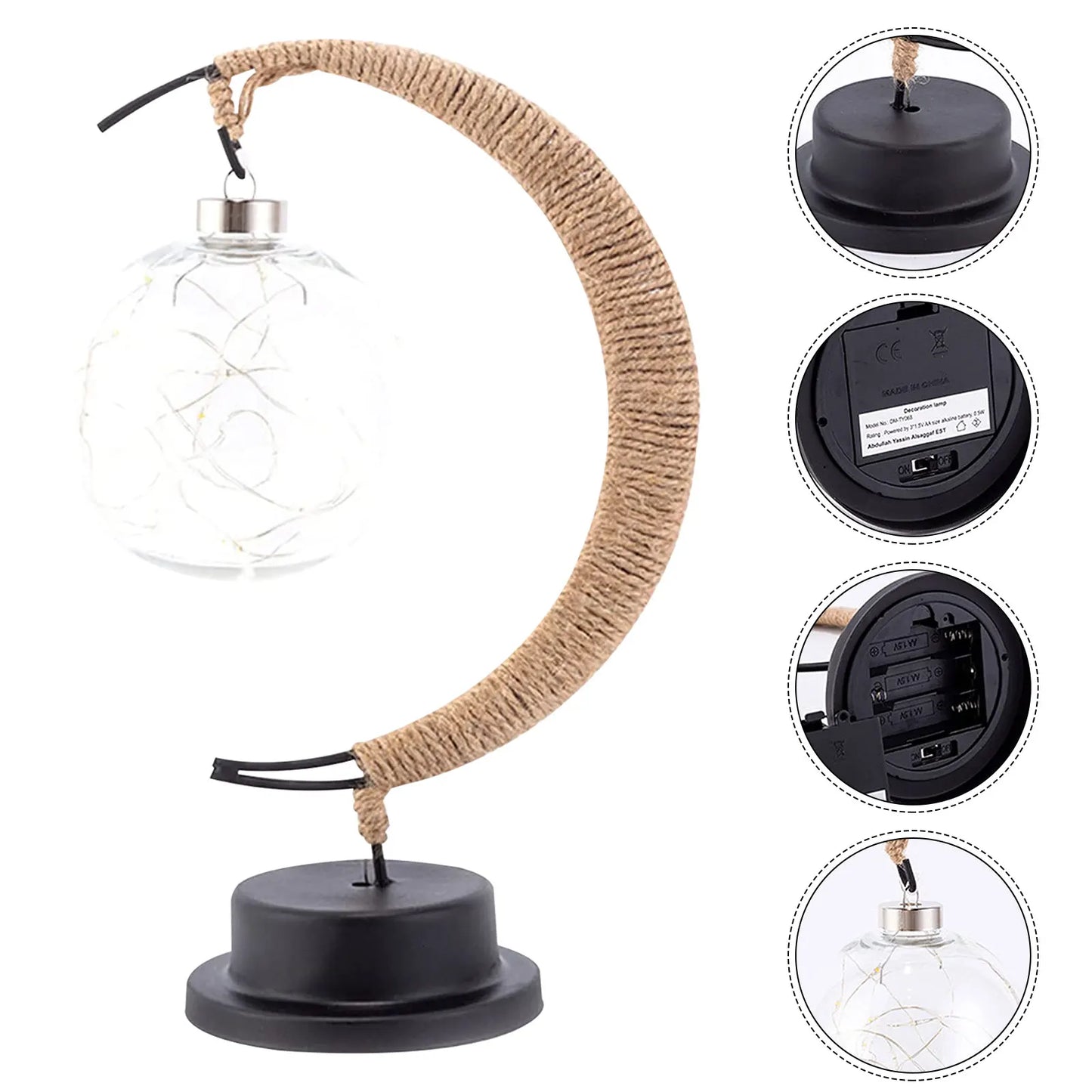 Soft Moonlight Table Lamp Warm Home Lighting