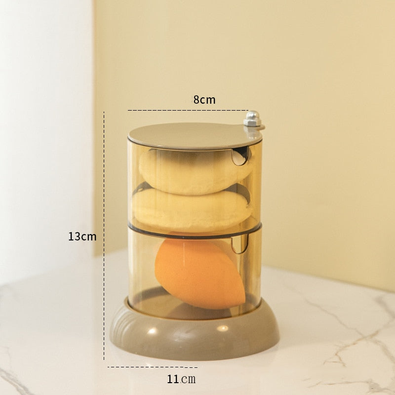 Spinning Cosmetic Organizer Box - Fesara