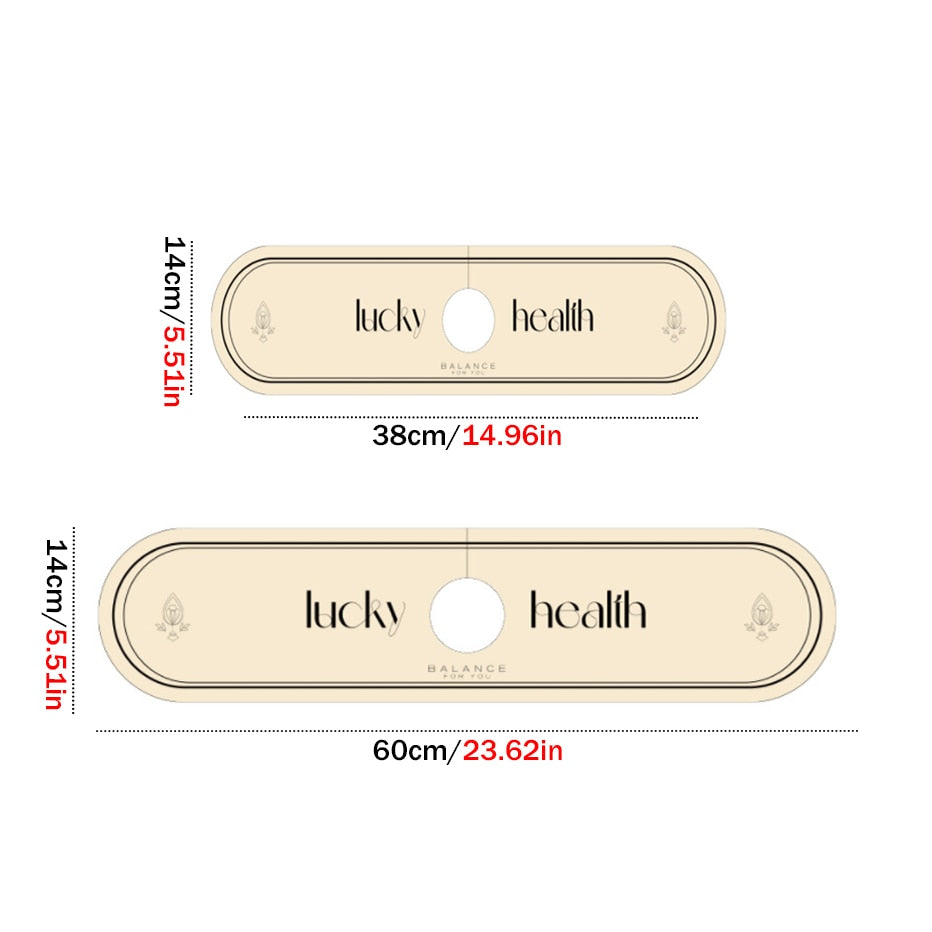 Fesara | Kitchen Sink Drip Dry Water Absorbing Mat