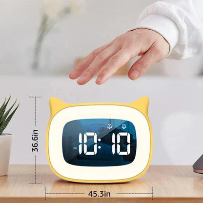 Smart LED Alarm Clock with USB Charging and FM Radio