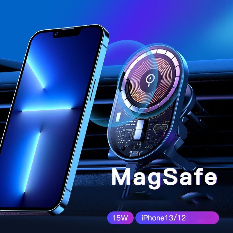 Clear Car Wireless Phone Charging Mount