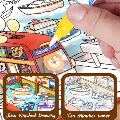 Interactive Kids Learning Story Book and Drawing Pad