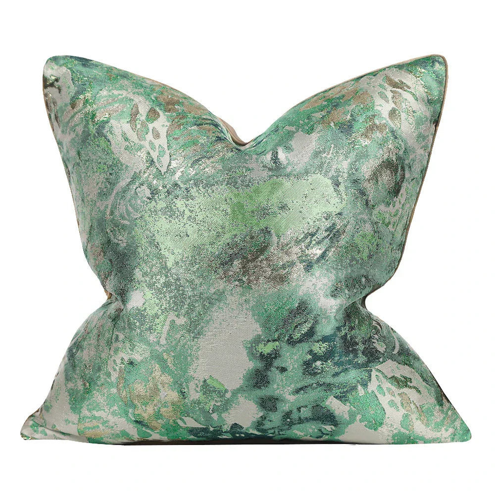 Soft Decorative Pillowcase with Geometric Pattern