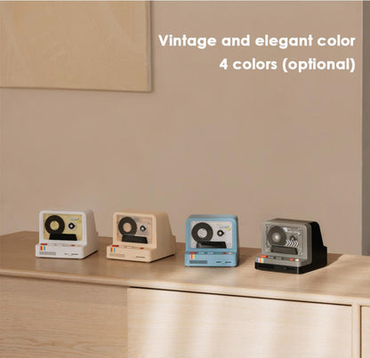 Retro Night Vintage Portable Bluetooth Speaker