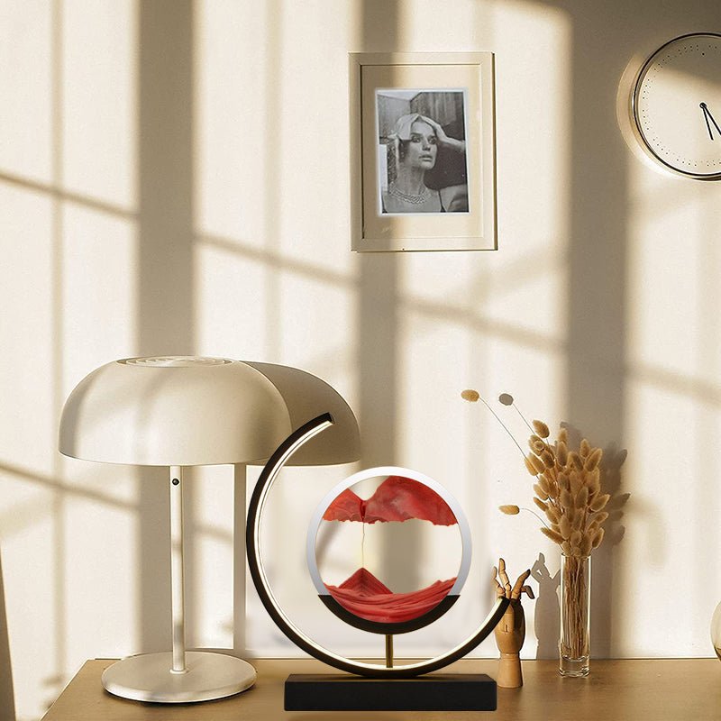 Modern 3D LED Table Lamp Elegant Home Decor