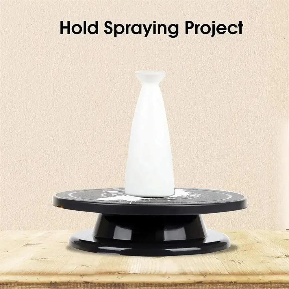 Rotating Cake Stand 28cm Round Food Display Turntable