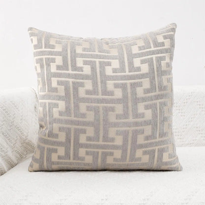 Soft Striped Decorative Pillow Cover