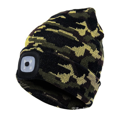 Warm Glow LED Winter Hat - Fesara