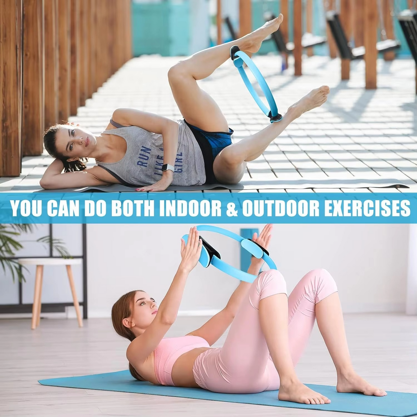 Pro Yoga Fitness Circle for Core Workout and Toning