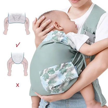 Breathable Baby Sling Wrap and Nursing Cover