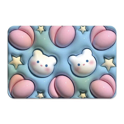 Fesara | Slip Resistant Vibrant Fast Drying Bath Mat